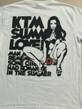 KTM Summer Lover Graphic T-Shirt White